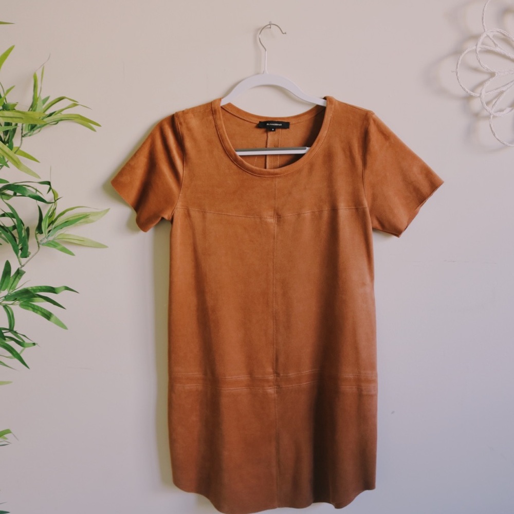 ✰ smooth, suede dress ✰